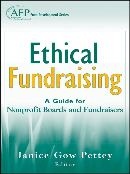 Title details for Ethical Fundraising by Janice Gow Pettey - Available